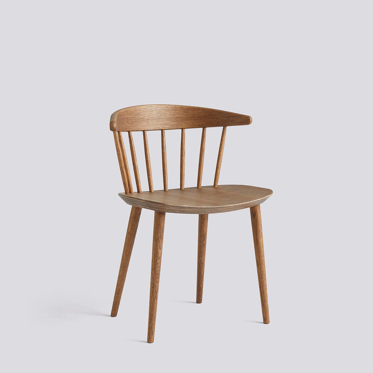 J104 Stol Dark – oljad ekfaner, Dark – oljad massiv ek