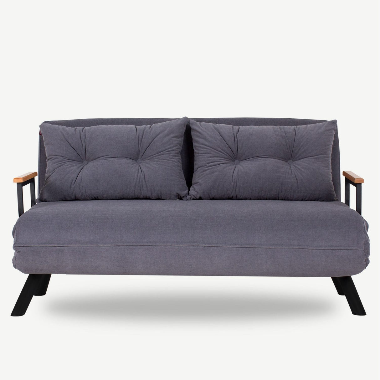 Apia 2-sits (25 x 134 x 121 cm) 2-sits bäddsoffa Grå