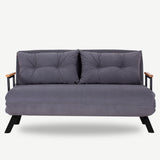 Apia 2-sits (25 x 134 x 121 cm) 2-sits bäddsoffa Grå