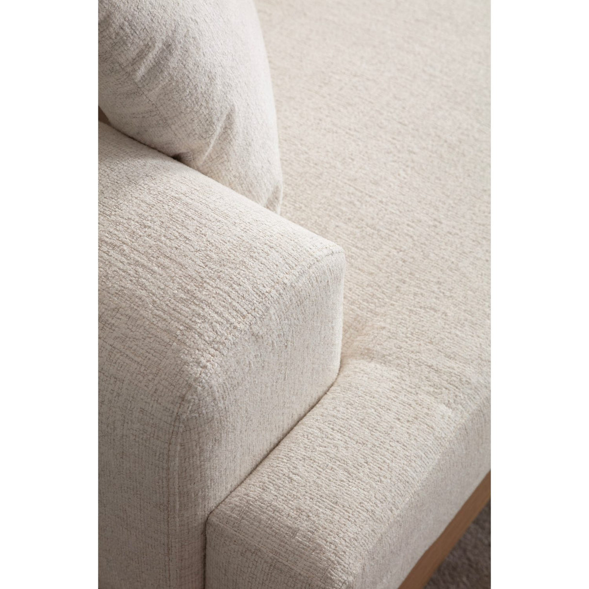 Eti Oak 3-sits (220 x 98 x 78 cm) 3-sitssoffa Vit
