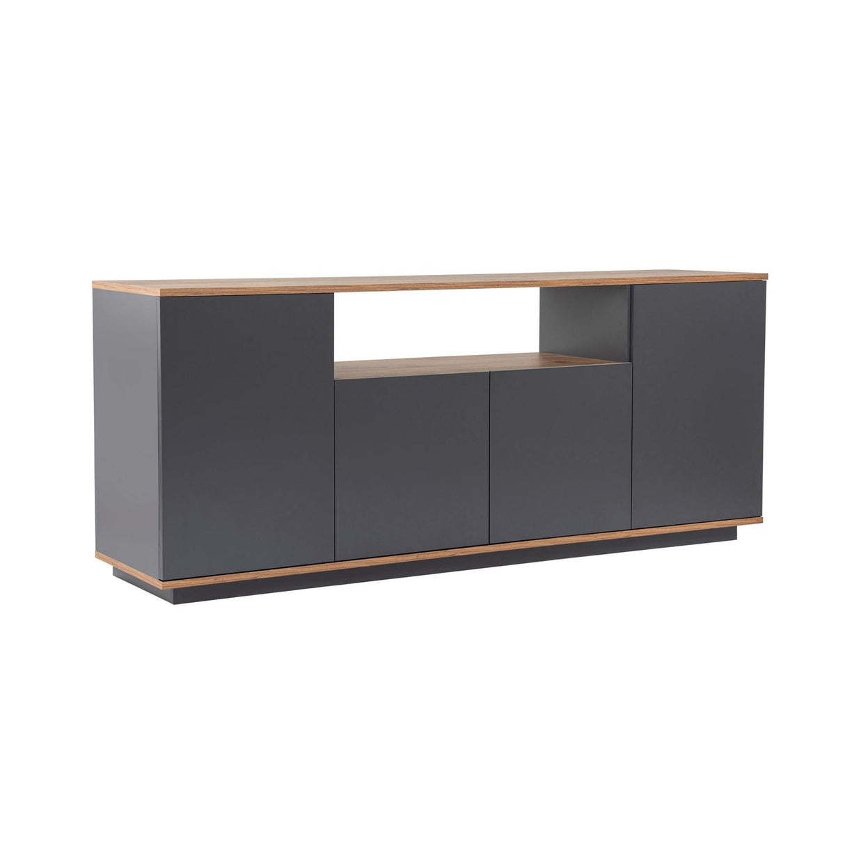 Asprilla Konsolbord Antracit / Atlantic Pine