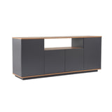 Asprilla Konsolbord Antracit / Atlantic Pine