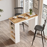 Stavro Bar (120 x 101,8 x 51,6 cm) Bardisk Atlantisk furu Vit