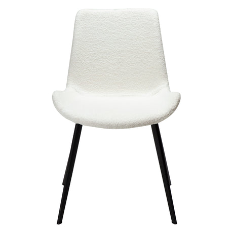 Hype Stol Snow Bouclé, Black