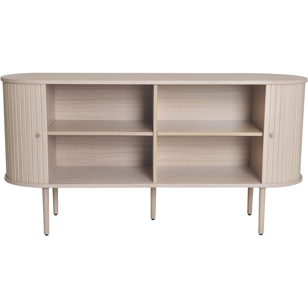 Slide Sideboard Vitpigmenterad Ek, 150 cm