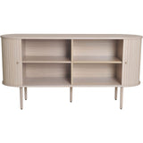 Slide Sideboard Vitpigmenterad Ek, 150 cm