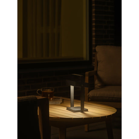 Uppladdningsbar Saulio Bordslampa Svart