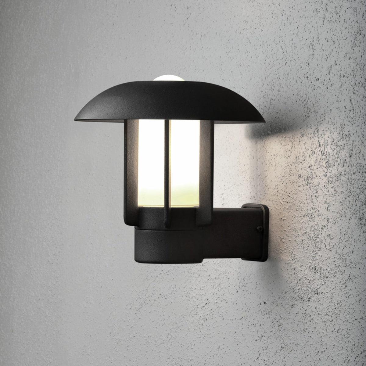Heimdal E27 Vägglampa Ute Svart
