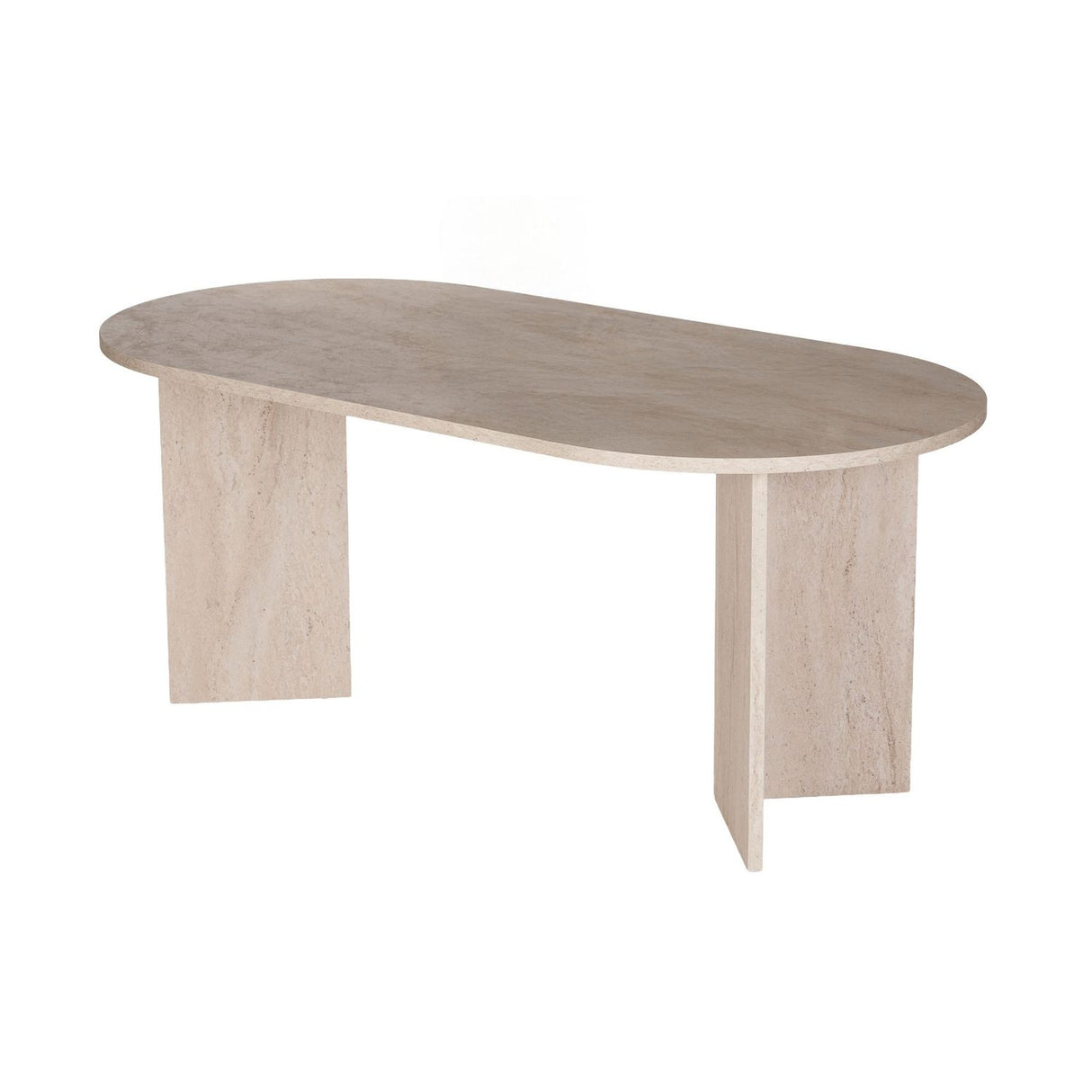 Melo Matbord Travertine