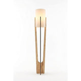Minimalistisk (H 135 cm) Golvlampa Ek