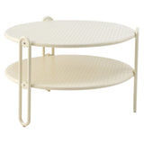 Blixt Soffbord ⌀65 cm Pearl White