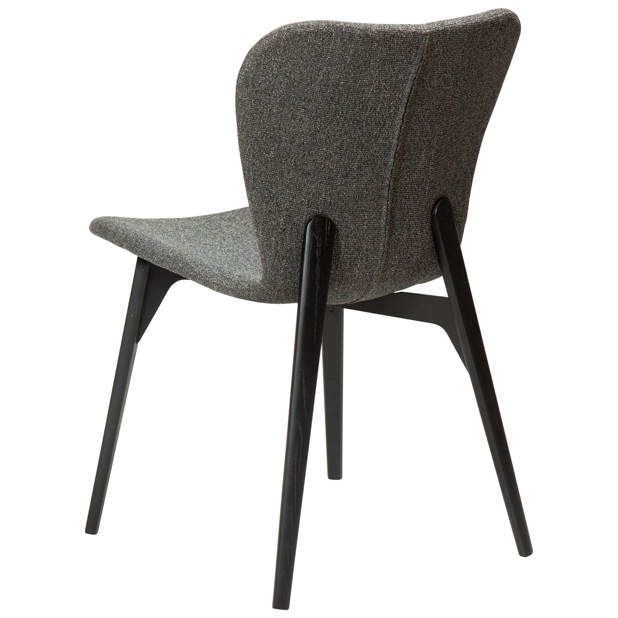 Paragon Stol Pebble Grey Bouclé, Black Ash