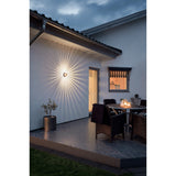 Monza HP-LED 3W Vägglampa Ute Mässing