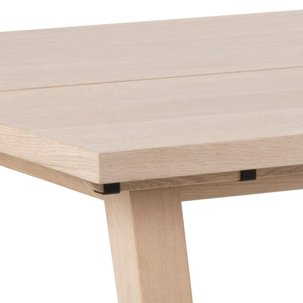 Arendal Matbord 75x200x95 cm Vitpigmenterad Ek