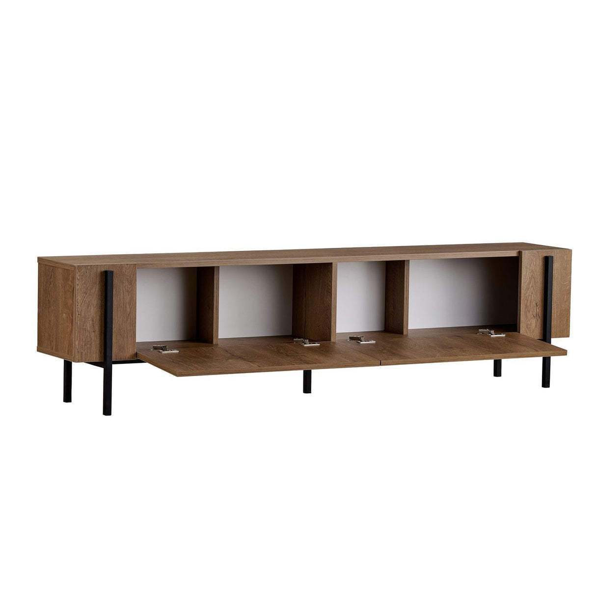 Carlito TV-bänk Oak Black