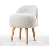 Suva (46 x 64 x 46 cm) Sittpuff Vit