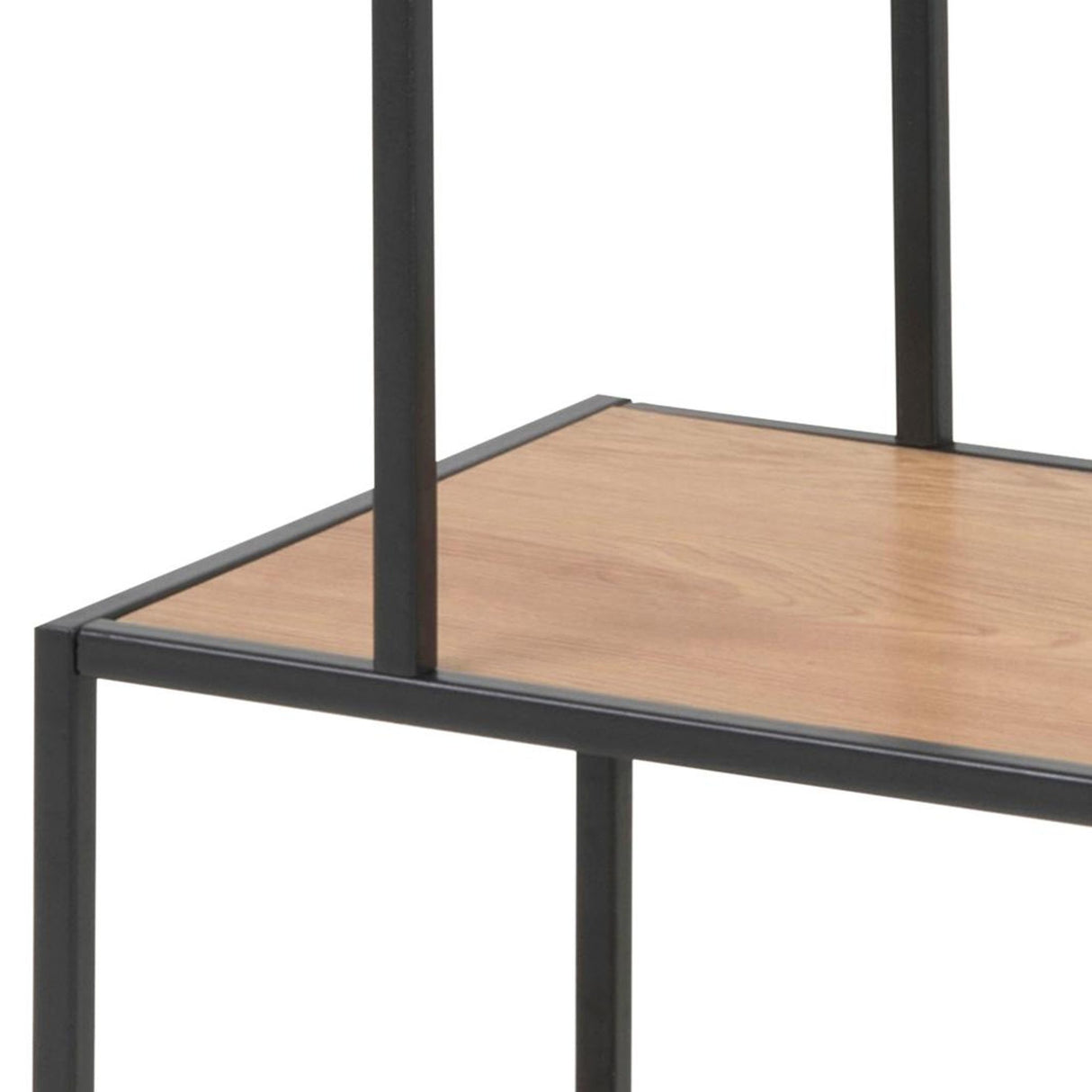Seaford Bokhylla Asymmetrisk 114x77x35 cm Vild Ek
