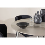 Plaza, Modesto Rund matgrupp Svart, Beige, ⌀120