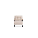 Tarawa v2 Enkel (26 x 120 x 60 cm) Creme 1-sits bäddsoffa