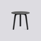 Bella Ø45 × H39 cm Soffbord Black – ek med vattenbaserad lack