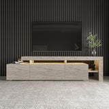 Helsingfors (192 x 53 x 37 cm) travertin TV-bänk