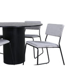 Bianca, Kenth Rund matgrupp Svart