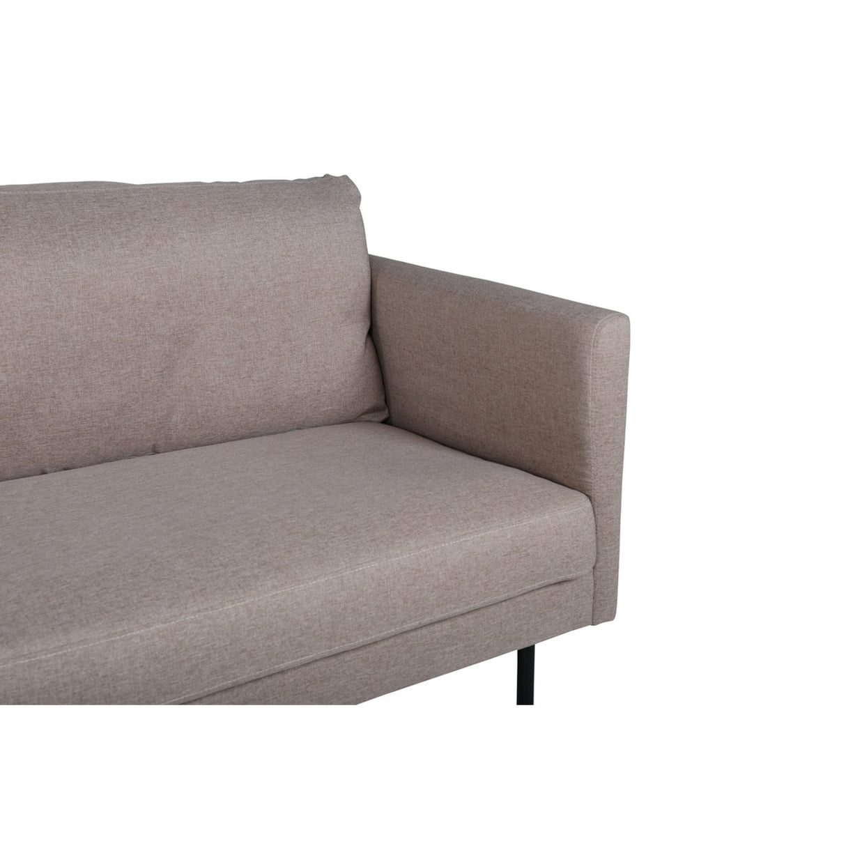 Zoom 3-sitssoffa Brun, Polyester
