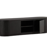 Fjällbacka TV-bänk Black, 48 x 45 x 160