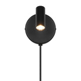 Omari Vägglampa Svart