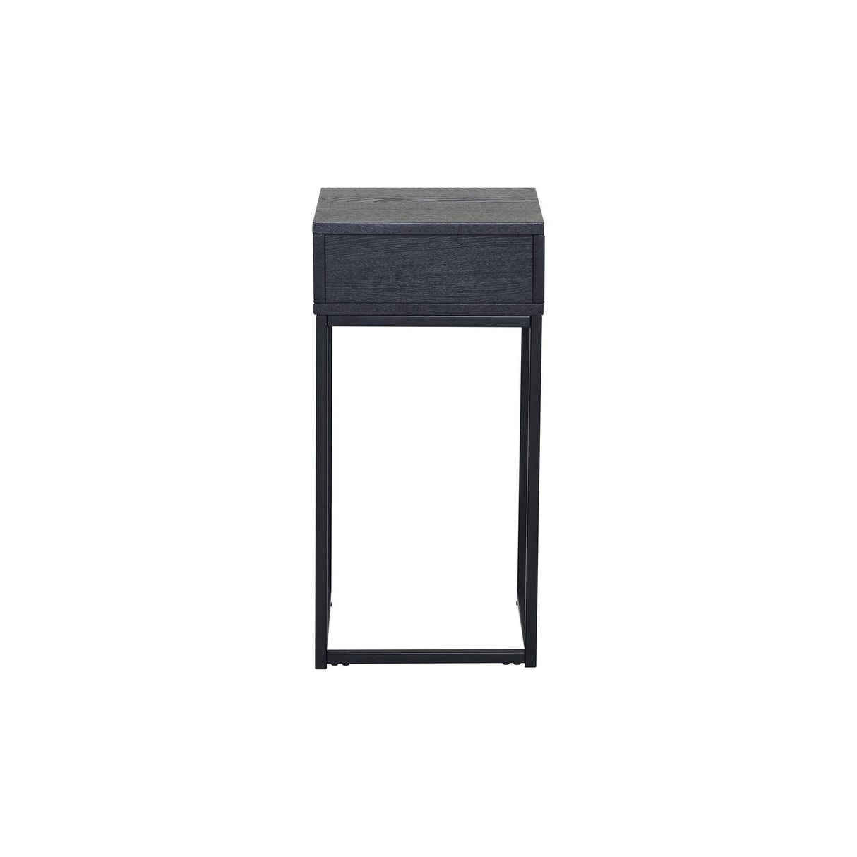 Regal Sängbord Svartlackad Ask, 60 cm