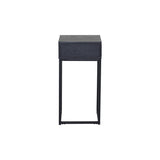 Regal Sängbord Svartlackad Ask, 60 cm