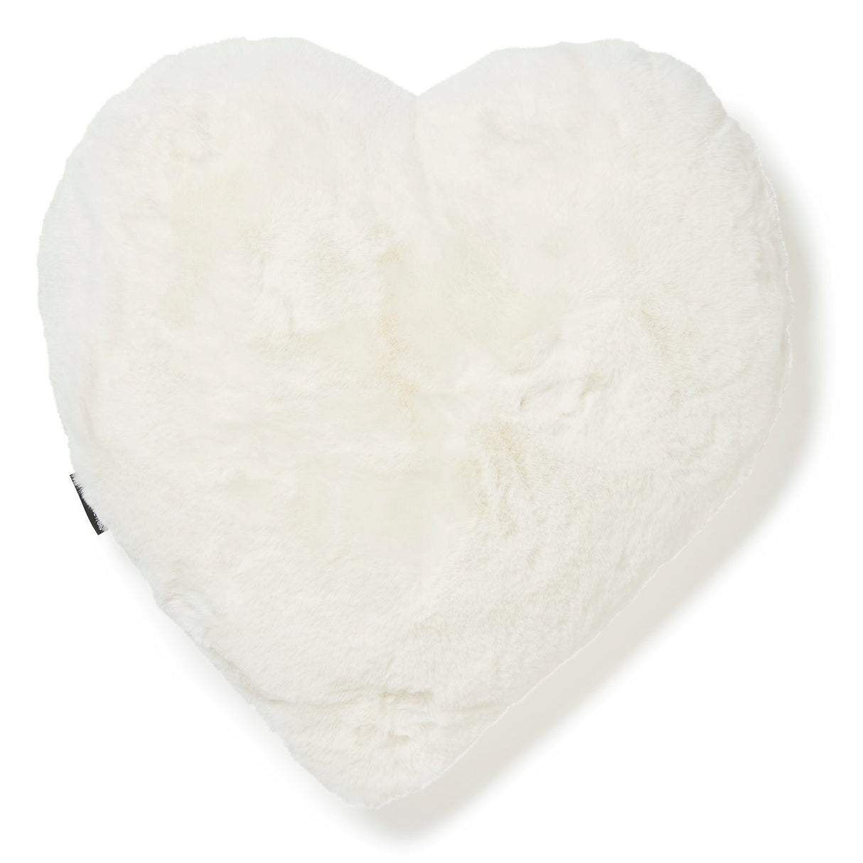 Fluffy Hjärtformad Kudde Ivory