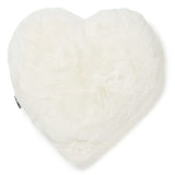 Fluffy Hjärtformad Kudde Ivory