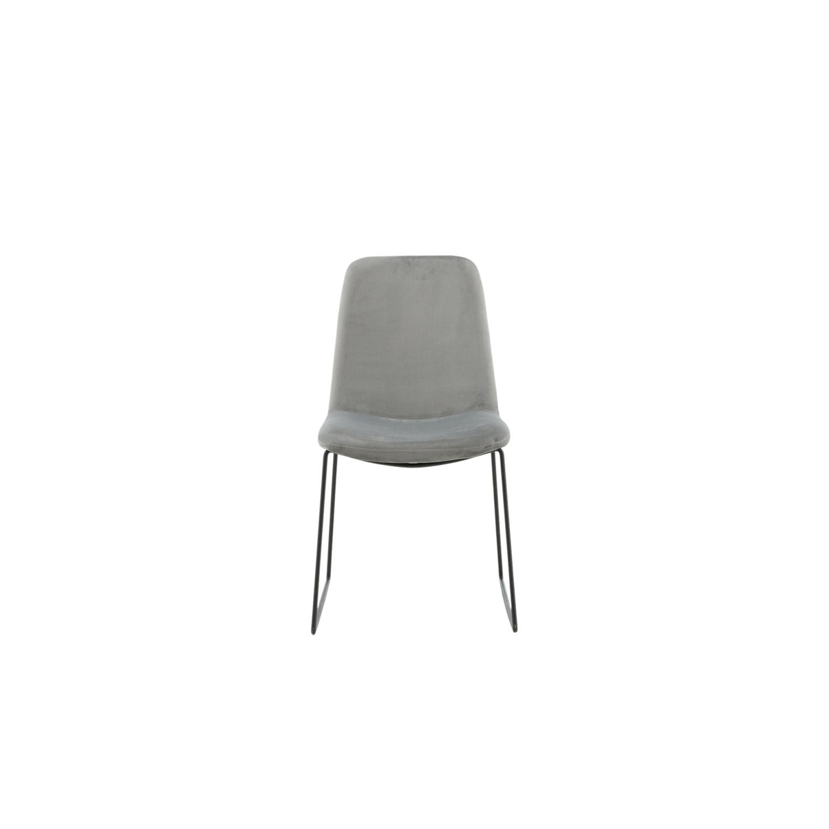 Muce Matstol Svart, Grå, Polyestersammet, 63 x 84 x 43