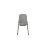 Muce Matstol Svart, Grå, Polyestersammet, 63 x 84 x 43