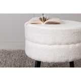 Pot Puff Svart, Polyester teddy