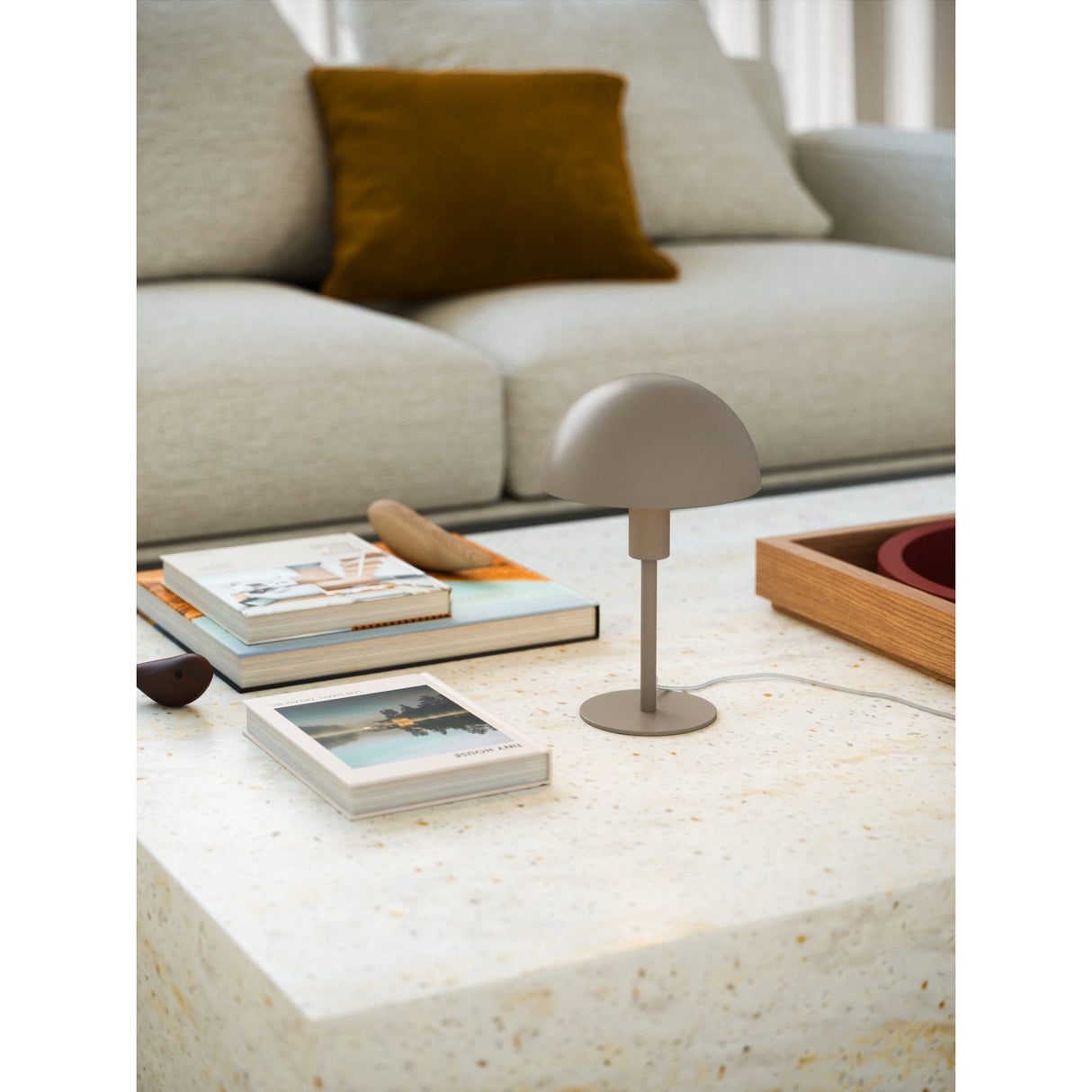 Ellen Mini Bordslampa Lysbrun