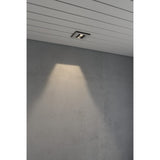 Infälld HP-LED Justerbar/Dimbar Taklampa Ute