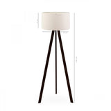 Hobart (21 x 38 cm) Creme Golvlampa