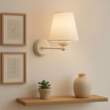 Kotor (H 15 cm) Creme Vägglampa