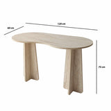 Nicosia (120 x 75 x 60 cm) Skrivbord Travertin