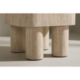Klirou Sidobord Beige, 40 x 40