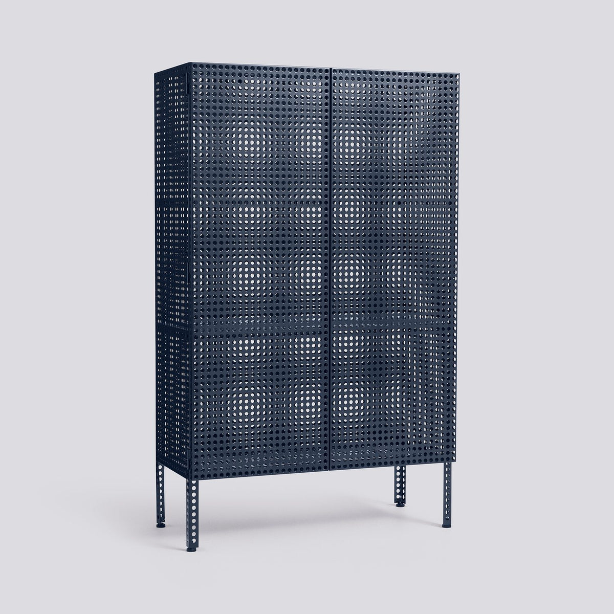 Perforated Cabinet litet 89 × 40 × 66,5 cm Skåp Eggshell