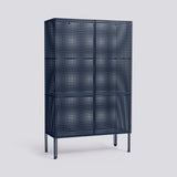Perforated Cabinet litet 89 × 40 × 66,5 cm Skåp Eggshell