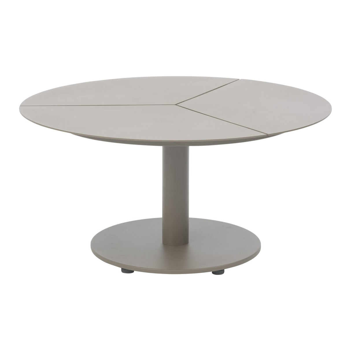 Peace Soffbord Light Grey Ø80x40 cm