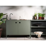 Kelia Utekök Öppna hyllor Nordic Green