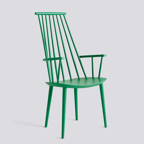 J110 Stol Jade green – bokfaner med vattenbaserad lack, Jade green – massiv bok med vattenbaserad lack