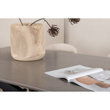 Piazza, Velvet Rektangulär matgrupp Svart,Kräm, Svart, mörkgrå, 180 x 90