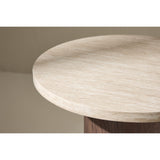 Megg Soffbord Beige, ⌀50