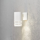 Modena GU10 Ned Transparent Vägglampa Ute Vit, 15.5 cm